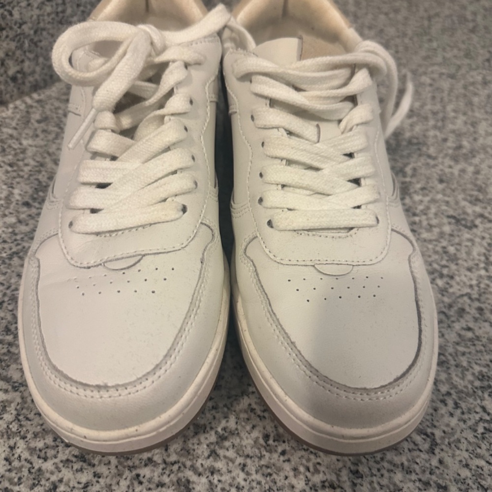 Madewell Court Sneakers in White Leather